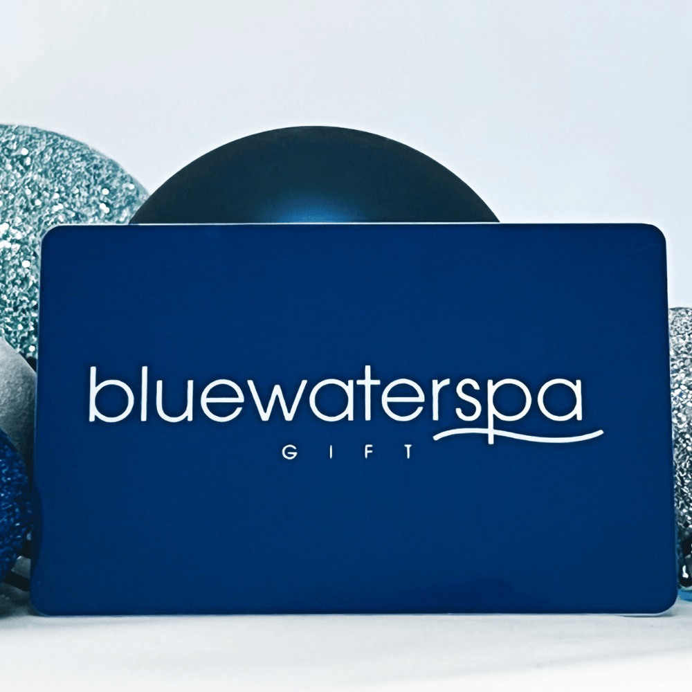 -$500 Gift Card with Luxury Spa Robe- Physical Gift Card-Blue Water Spa