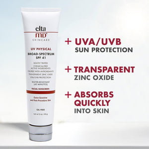 Sun Protection-EltaMD® UV Physical Broad-Spectrum SPF 41-Blue Water Spa
