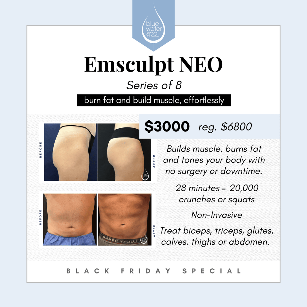 Body Treatments - Emsculpt Neo Series [BF] - Blue Water Spa