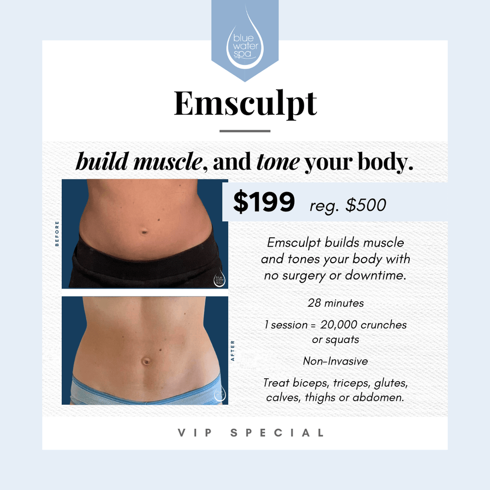 Body Treatments-Emsculpt Treatment (VIP)-Blue Water Spa