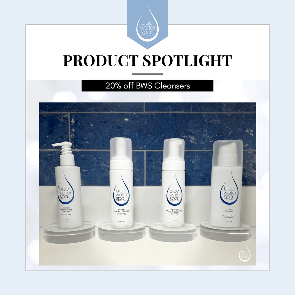 Cleansers - BWS Product Spotlight - Blue Water Spa