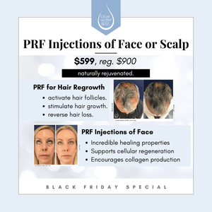 Facial Treatments - PRF for Facial & Scalp Rejuvenation [BF] - Blue Water Spa