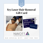 Gift Cards - NWOTT $75 Laser Hair Removal GC - Blue Water Spa