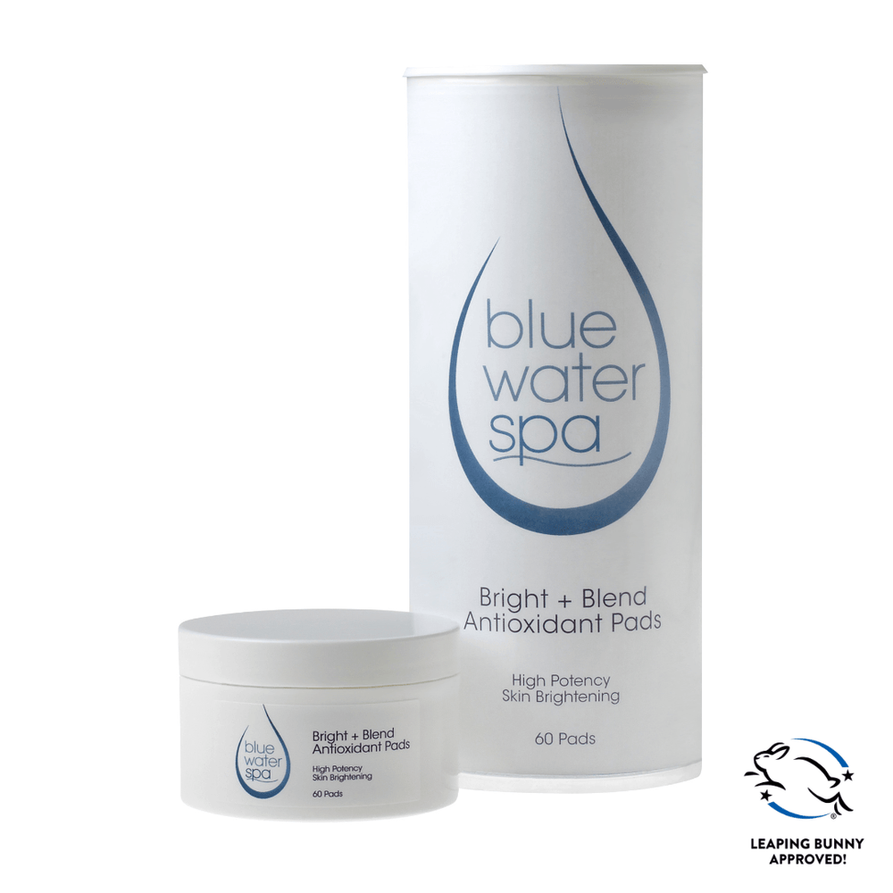 -Bright + Blend Antioxidant Pads-Blue Water Spa