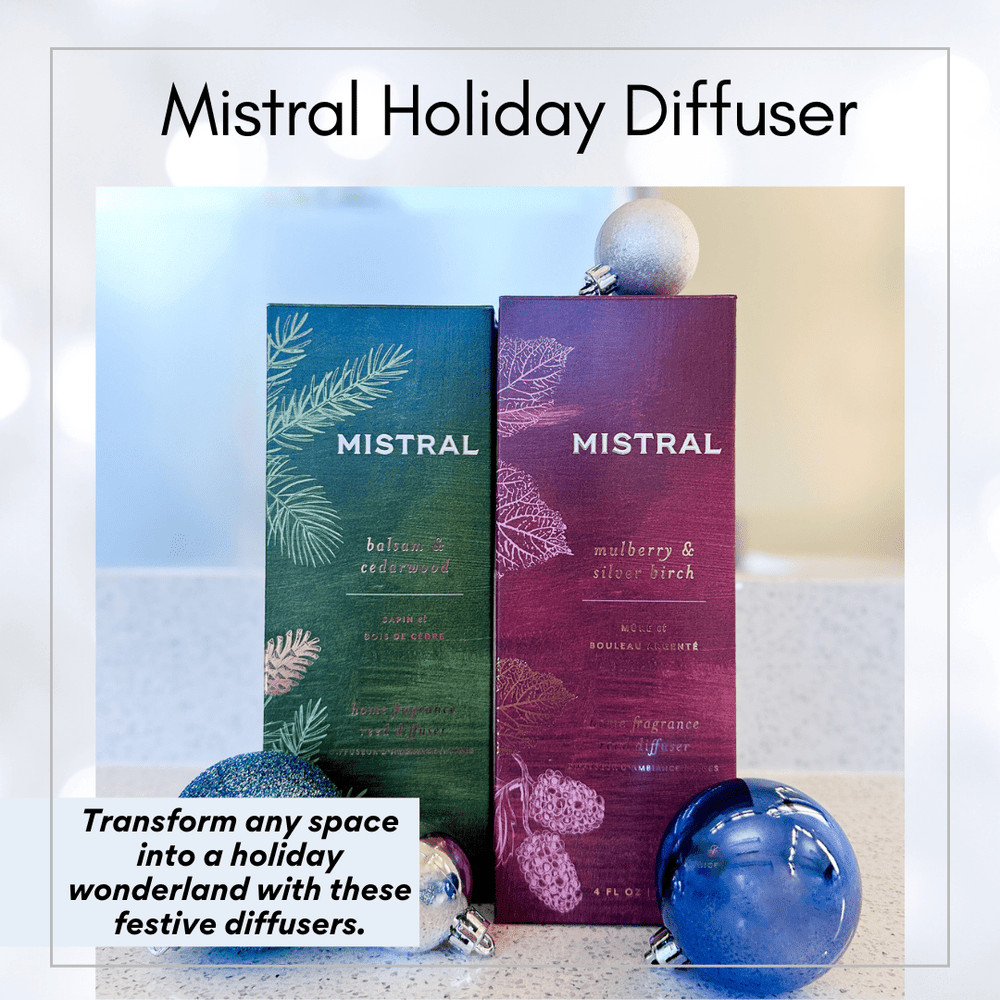 Candle-Mistral Holiday Diffuser-Blue Water Spa