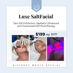 Face Treatments-Luxe SaltFacial (Birthday)-Blue Water Spa