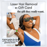 Gift Cards-Laser Hair Removal E-Gift Card-Blue Water Spa