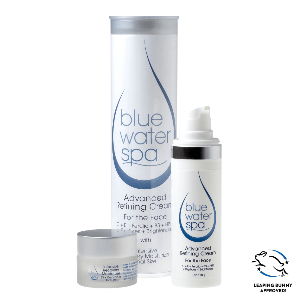 Moisturizers-Advanced Refining Cream for the Face-Blue Water Spa